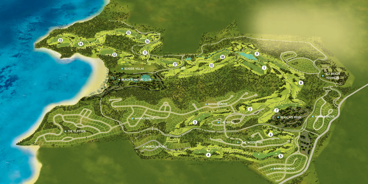 Golf & Sports Club - Golf Course Layout